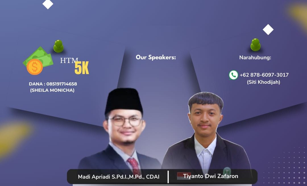 GAGASAN BERNAS HMPS PRODI ILMU HADIS – MEMBENTUK KOLABORASI LINTAS HMPS – SELENGGARAKAN WEBINAR “MINDSET GROWTH” DORONG MAHASISWA BERPIKIR KREATIF DAN SOLUTIF